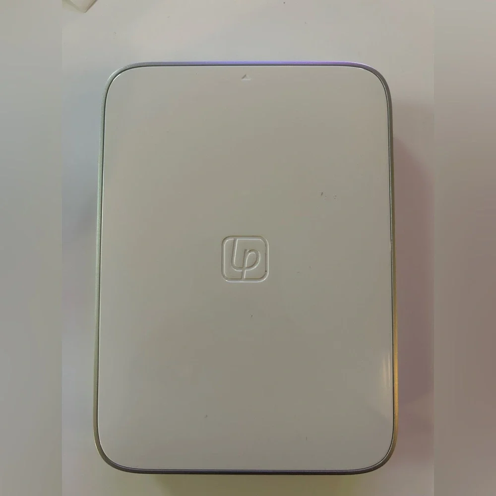 White Photo & Video Printer for iPhone